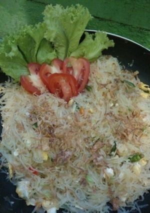 Foto resep Bihun jagung goreng sederhana