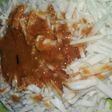 Rujak serut bengkoang