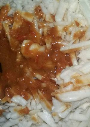 Foto resep Rujak serut bengkoang