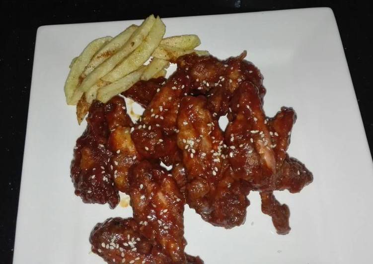 Buffalo Wings with Spicy Sauce π