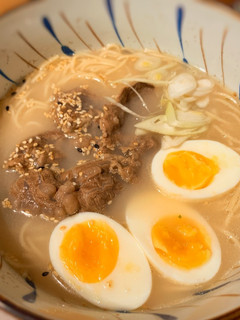 豚骨風味牛肉拉麵 的食譜成品照片