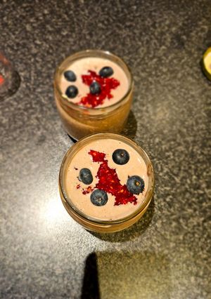 A picture of Overnight oats.