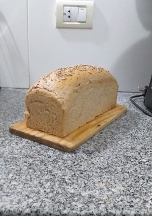 Una foto de Pan integral casero