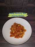 Oseng Kentang dan Jagung Balado