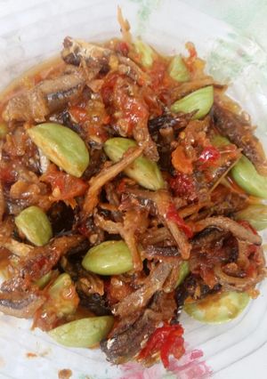 Foto resep Sambel teri Pete