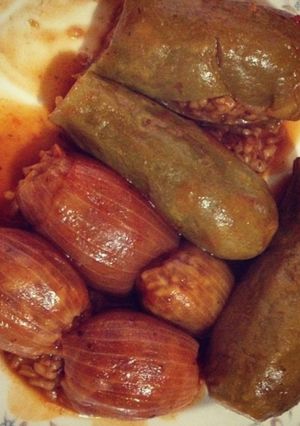 صورة لوصفة محشي كوسا وبصل 🍽️