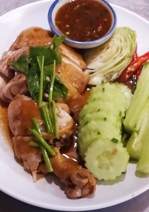 รูปของ สะโพกไก่ต้มซีอิ๊ว
