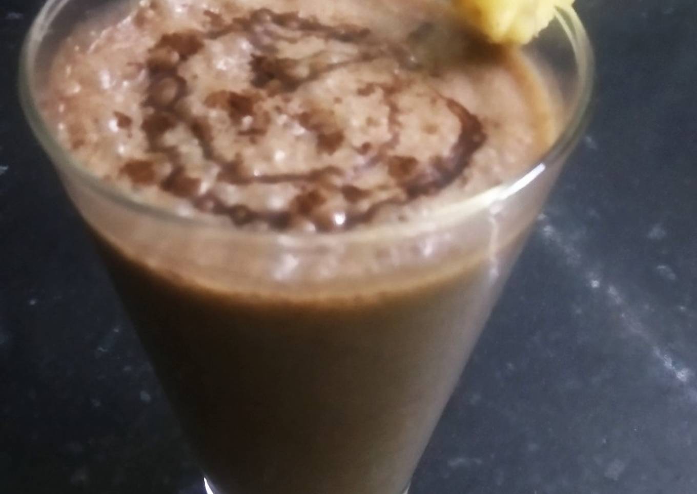 Chocolate and Banana Smoothie