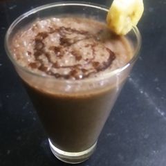 A picture of Chocolate and Banana Smoothie.