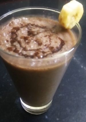 A picture of Chocolate and Banana Smoothie.