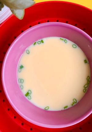 Hình của món Trứng Hấp Kiểu Nhật Cho Bé.
