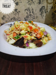 Tilapia fish salad 🥗 ainihin hoton girkin