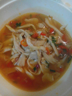 Foto resep Jamur kuah pedas ada asam manisnya juga