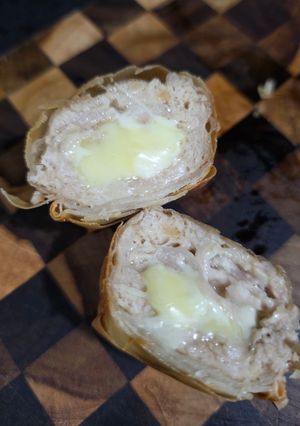 Foto resep Dimsum ayam goreng keju lumer
