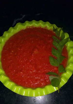 A picture of Red Chilli Chutney.