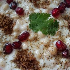 A picture of Boondi raita.