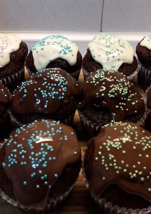 Φωτογραφία της συνταγής Muffins σοκολάτας