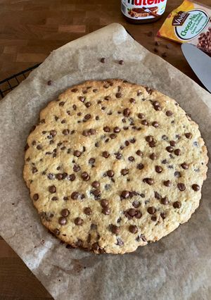 Une photo de ☆Cookie Géant Fourré au Nutella®☆