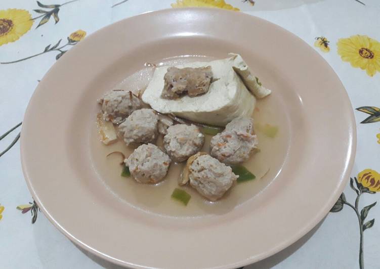 Resep Bakso batita sapi udang tofu wortel Anti Gagal