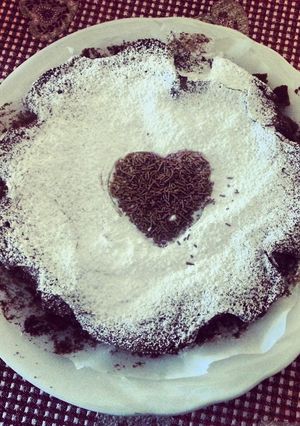 Foto di Torta soffice di albumi al cioccolato