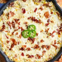 A picture of Loaded Street Corn Jalapeno Dip.
