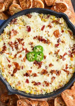 A picture of Loaded Street Corn Jalapeno Dip.