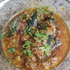 A picture of Stuffed sponge gourd.