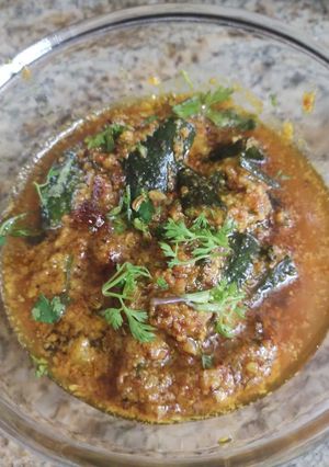 A picture of Stuffed sponge gourd.