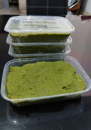 Foto resep Anabolic Pandan Mungbean Filling|High Protein, Low Calorie, Sugar & Gluten Free