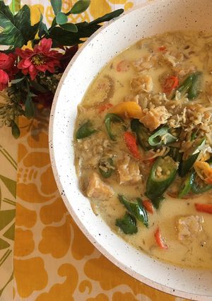 Foto resep Ikan teri kuah santan pedaas