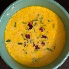 A picture of Pumpkin 🎃 Kheer With Caramelized Jaggery / Kaddu ki Kheer.