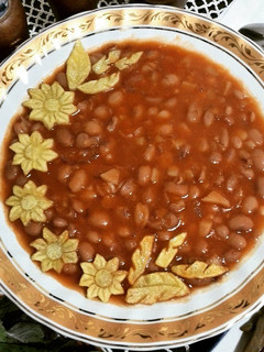 عکسی از دستور خوراک لوبیا الهام پز
