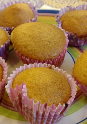 Una foto de Muffins de vainilla