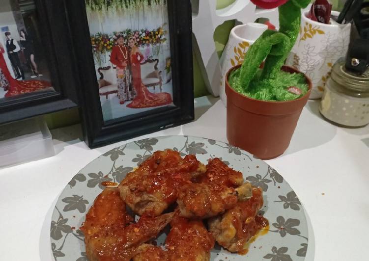 Resep Korean Spicy Fried Chiken Anti Gagal