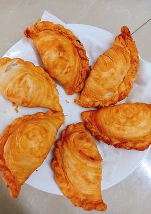 Hình của món Bánh gối xoắn ốc.