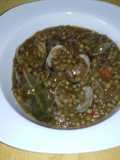 Lentejas con almejas