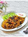 Nasi Kari Sate Kambing