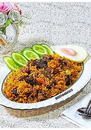 Foto resep Nasi Kari Sate Kambing