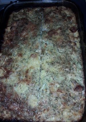 Una foto de Sufli de pollo o turrón de pollo