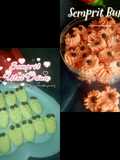 Kuker Maizena Lumer (Bunga dan Ulat Daun)