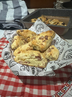 Foto resep Smokedbeef cheese scones