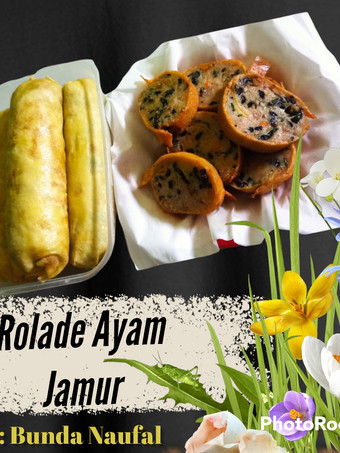 Cara Buat Rolade Ayam Jamur Ekonomis Untuk Jualan