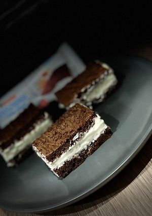 Kinder tejszelet recept fotója