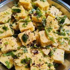 A picture of Khaman dhokla recipe | How to make instant khaman dhokla.