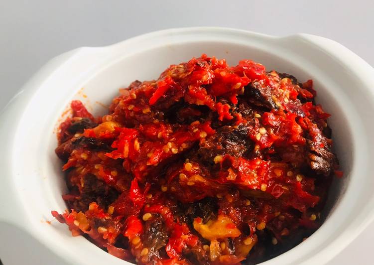 Cara Gampang Menyiapkan Dendeng payakumbuh (amy wina) yang Lezat