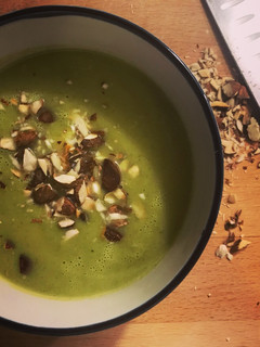 Une photo de Soupe Courgette Lait de Coco