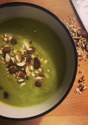 Une photo de Soupe Courgette Lait de Coco