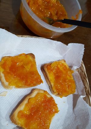 Una foto de Mermelada de kinotos light (reducido en azúcar)15 minutos