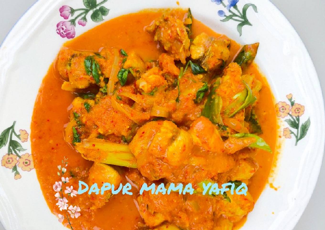 Ayam rica~rica daun kemanggi