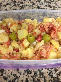 Una foto de Ensalada de patata para tupper